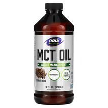 나우 푸드 스포츠 MCT 오일 초코렛 모카 16 fl oz (473 ml) 코코넛 MCT오일 저탄고지 방탄커피, 1개, 473ml