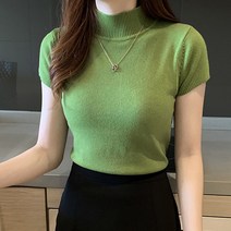[어바웃탑] 캡소매 반목 폴라니트