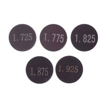 오토바이용품 바이크용품5pc 9.48mm 오토바이 조정 가능한 밸브 심 가스켓 패드 스즈키 M109R2 Boulevard, 03 5pc 1.725-1.925