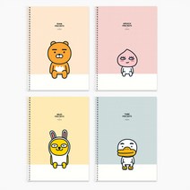 카카오프렌즈 30 스프링 연습장 무지노트, 라이언
