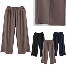 애니진 NO289 여름 와이드팬츠 통바지 중년여성 마담바지 빅사이즈