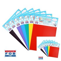 TYDL 포비 칼라 고무 자석판 판자석 20CMX30CM, 검정