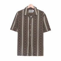 스콰즈 스콰즈 반팔 셔츠 SOP006 1COLOR 여름 일반핏 남방 시밀러룩
