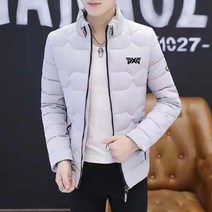 스키미들러 골프미들러 새로운 남성 가을과 겨울 의류 남성 캐주얼 야외 따뜻한 재킷 남성 재킷 농축 다운 재킷 의류