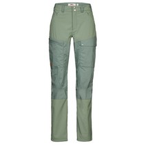Fjällräven 피엘라벤 아비스코 미드SUMMER TRS W 숏 여성 - 트레킹팬츠 JADE 그린-PATINA 그린5637912262