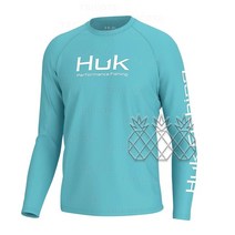 여름낚시복 낚시의류HUK 퍼포먼스 낚시 셔츠 야외 여름 의류 UV 차단 긴팔 저지, 08 EDYHUK1616