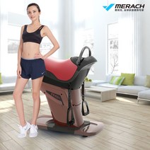 승마운동기구효과 자세교정 다이어트 스쿼트 말타기, 코랄 레드