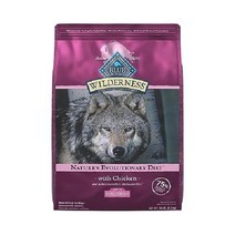 Blue Buffalo 와일더니스 고단백 천연 소형견 성견 건사료, 13파운드(1팩)