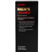GNC 아르긴 맥스 90캐플릿 아르기닌 아연 비오틴 비타민 B C A E ArginMax
