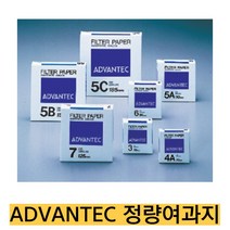 일본/ADVANTEC 정량여과지 No.5B/지름 70mm 1팩 100개입, 1개