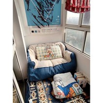 좁은 거실 소파 푹신한 1인용 2인용 미니 원룸 쇼파, I