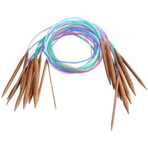 나무 줄바늘 2.5mm - 12mm 대바늘 나무바늘 뜨개용품 뜨개도구, 상품 선택:줄바늘 100cm 5.5mm, 단품