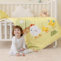 아이자리 에코항균 사계절 일체형 낮잠이불 해피데이, 단품없음