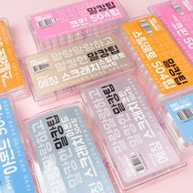 빅젤플러스 투명 말캉팁 504개입 11종 옵션선택 셀프 초보자용 말랑이젤팁 말랑팁 젤네일, 9.easy 말캉 에칭스크래치 스틸레토 504팁
