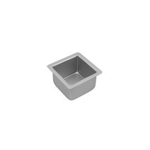 Bakemaster 베이크마스터 Silver Anodised 스퀘어 케이크 팬 10×7.5cm 선물, Pan 10×7.5cm