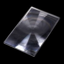 ⊙♭한정판매◎ 블록 대형 과학교구 평면 카드형 볼록 프레넬렌즈 (D†‡lP)