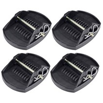 락모터스 캠핑 카라반 아웃트리거 발판 수평 스토퍼 받침대 주차 차박 빅풋패드 트레일러