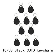 rfid 복사기 스티커5/10 CUID 재기록 가능한 스마트 키 Fob 13.56Mhz 복, 10 As The Picture Shows, 1개