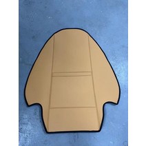 테슬라 호환 인테리어 익스테리어 기능향상 용품스웨이드 시트 안티 킥 테슬라 모델 3 용 의자용 슬립 커, 08 Model 3 1pcs orange