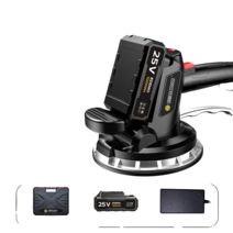 주니니몰 충전식 타일진동기 흡착기 압착기 100KG흡입 고강도, 배터리1개세트, 1개