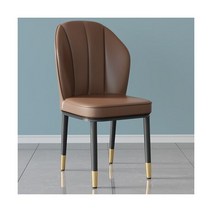 모던 디자이너 럭셔리 다이닝 의자 가죽 그레이 모바일 라운지 의자 거실 가구 YYY45XP, style19