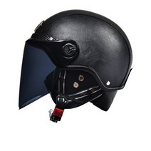 전동스쿠터 전기오토바이 전동킥보드 전기바이크 Casque Moto-빈티지 안전 헬멧 스쿠터 자전거 엔진 Casco, L, 21 NO21