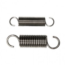 인장 스프링 SUS 304 스텐 고리 후크 다용도, 선경2mm, 15x100