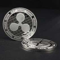새로운 암호화 XRP 동전 합금 리플 동전 골드 암호화 통화 동전 상자 고급 구리 리플 동전 사용자 정의 금속 BTC 비트코인 선물, 하나, new2