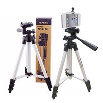 TRIPOD TF-3110 카메라 4단 휴대용 접이식 삼각대 스마트폰 디카