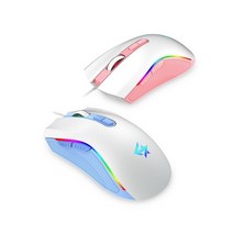 ₢sun/ ₡ 인체공학 키보드 USB마우스 PC방마우스 안아파마우스 버티컬마우스, ₣& GEEKSTAR GM500 핑크 게이밍 마우스, ₢無