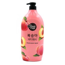 바디워시 클렌져 복숭아향 대용량바디샴푸 모텔 1200g, 1개