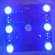 전기모터 소형 DC 전동 강력모터 작은 진동 모터와 DIY 스윙 흔들리는 LED 주사위 키트 Diy 전자 대기 모드, 03 3