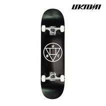 언노운 Classic logo 스텐다드 스케이트보드 31인치, UN Classic logo Black