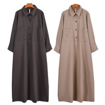 마마걸 마인원피스 빅사이즈여성 중년여성 큰옷 88사이즈 엄마옷 롱원피스 봄원피스 40대 빅사이즈정장