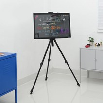 LED보드 이젤 삼각대 전시용 휴대용 블랙보드 스탠드 거치대 접이식 입간판 광고 홍보용, 이젤 BB_394