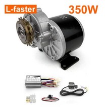 전기자전거 모터 24V 350W 키트 마운팅 플레이, thumb throttle kit+36v 350w