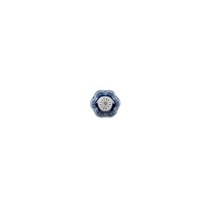 하이토026 꽃잎 미니종지 (파랑) 4cm