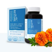 강력추천-하루1알/베스처 프리미엄 루테인+오메가3 멀티비타민 4개월분/복합기능성