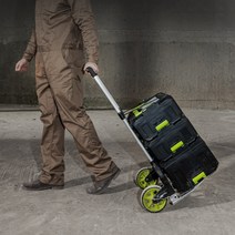 캐리어 공구 가방 모듈형 3단 툴백 툴박스, WA4229(12.5L)(전용카트별도), 1개