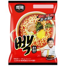 빽라면 백종원의 빽쿡 빽라면, 4개
