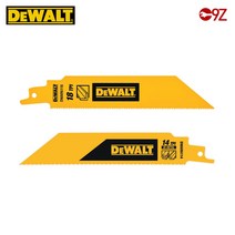 디월트 두꺼운 금속 컷팅 터프컷쏘날 2종 세트 DWAR6118 DWAR6114, 10세트