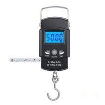 주방전자저울 미니전자저울 가정용전자저울 휴대용 미니 디지털 주방 저울 50kg/10g 낚시 수하물 여행용 가중치 스틸 야드