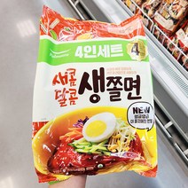 풀무원 새콤달콤 생쫄면 4인 920g, 아이스보냉백포장, 1개