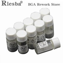 솔더 페이스트 크림 1pcs 0.250.76MM Sn63 Pb37 25k 납 볼 병 BGA 리볼링 도구 용, 1pcs 0.45mm 25K, 05 1pcs 0.45mm 25K, 1개