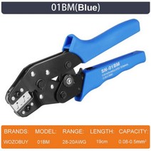 수공구 유압 압착기 WOZOBUY-JST 래칫 크림퍼 플라이어 또는 크림핑 도구 JST 커넥터 키트 28-20AWG2.54mm XH SM 용, CN, Single clamp