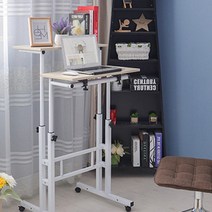 스탠딩 책상 조립식 컴퓨터 테이블 우드 일반