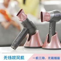 무소음 바람쎈 미니 구매 SS샤이니 무선 드라이기 충전식 냉온풍 학생 기숙사, 01 다크그레이