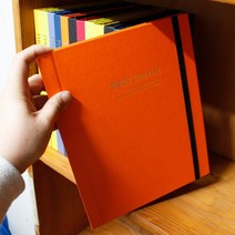 7COLOR ROYAL 15매 접착앨범 ver5.1 사진앨범/오렌지, ver5.1 오렌지(블랙속지)