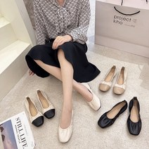TOP_W2237 플랫슈즈 발레슈즈 단화 여성화 편한 발레리나 깔끔