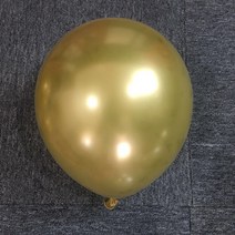 금속색 5인치 10인치 18인치 금색 은색 풍선 크롬 금속풍선 불규칙 조형 무색차, 12인치 메탈 골드 1팩 50개